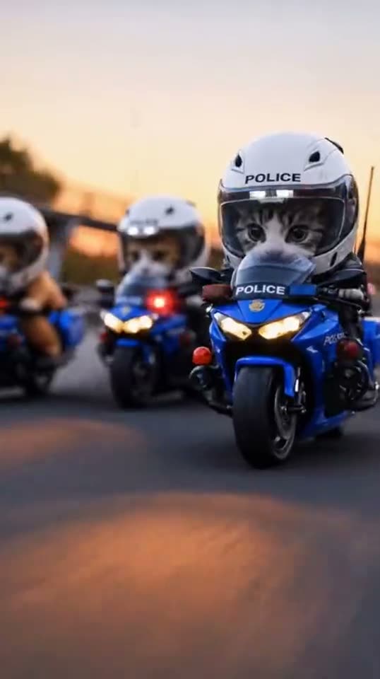 High speed highway ride with zooming camera motion