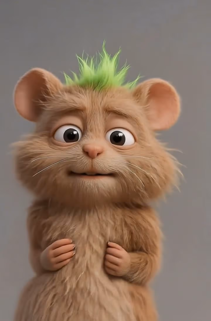 Animated character portrait AI video sample created with Motion Control AI